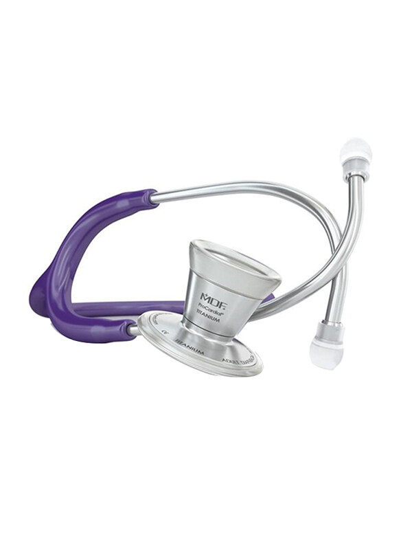 

MDF Instruments Procardial Titanium Cardiology Stethoscope, 797T08, Purple