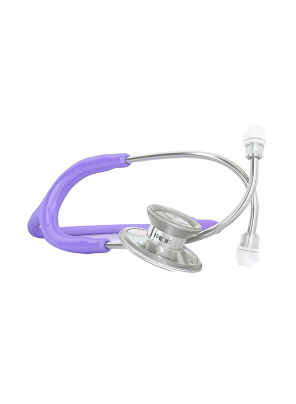 MDF Instruments Acoustica Stethoscope, 747xp07, Pastel Purple