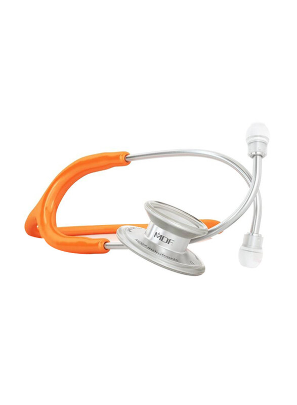 

MDF Instruments Md One Adult Stethoscope, 77727, Orange