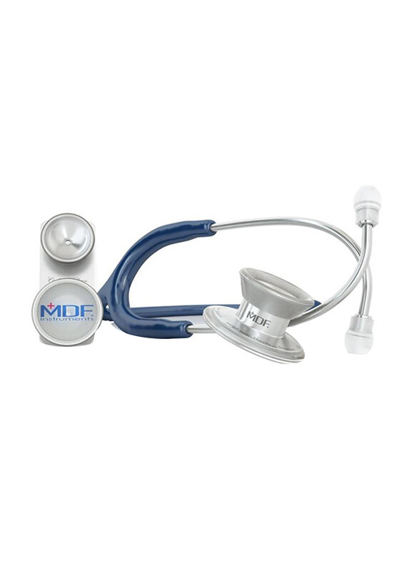 

MDF Instruments MD One Epoch Titanium Adult & Pediatric Stethoscope, 777DT04, Navy Blue