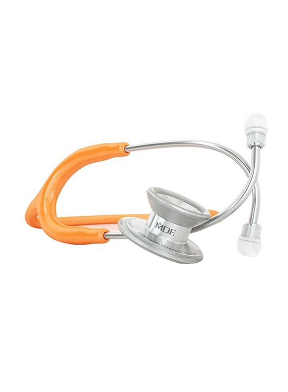 

MDF Instruments MD One Epoch Titanium Adult Stethoscope, 777T27, Orange