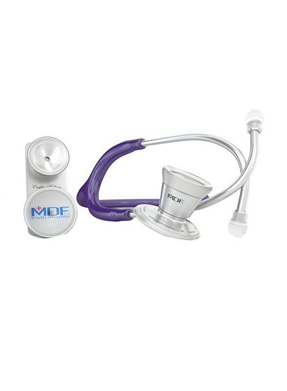 

MDF Instruments Procardial Stainless Steel Adult & Pediatric Stethoscope, 797DD08, Purple