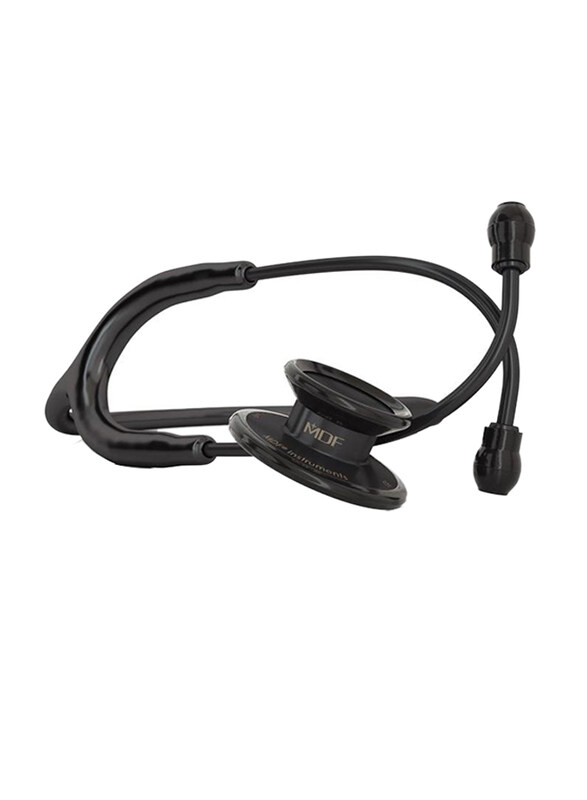 

MDF Instruments Md One Adult Stethoscope, 777bo, Black