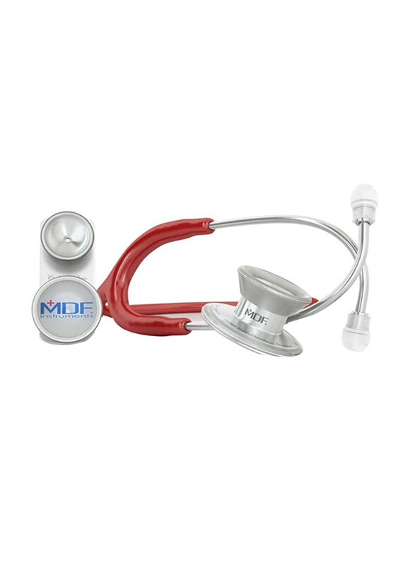 

MDF Instruments MD One Epoch Titanium Adult & Pediatric Stethoscope, 777DT17, Burgundy