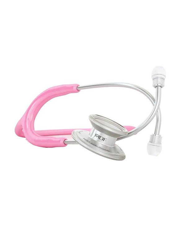 

MDF Instruments MD One Epoch Titanium Adult Stethoscope, 777T01, Pink