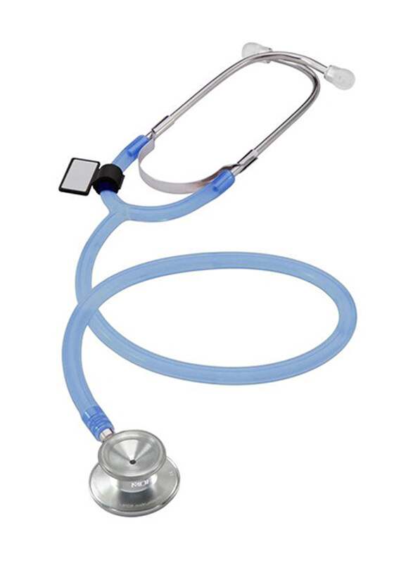 

MDF Instruments Basic Dual Head Stethoscope, 747iic, Translucent Blue