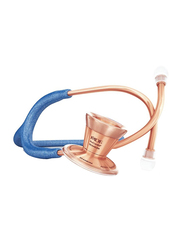 MDF Instruments Procardial Titanium Cardiology Stethoscope, 797TGL10RG, Royal Blue Glitter/Rose Gold