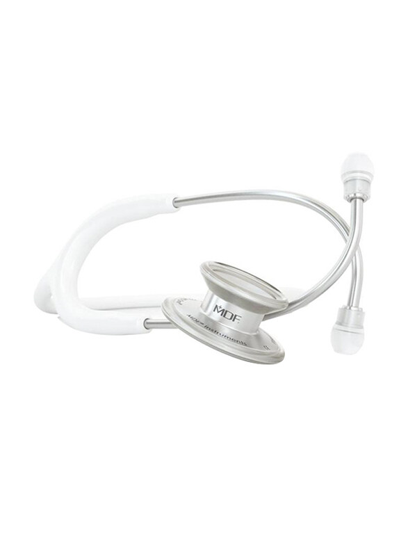 

MDF Instruments Md One Adult Stethoscope, 77729, White