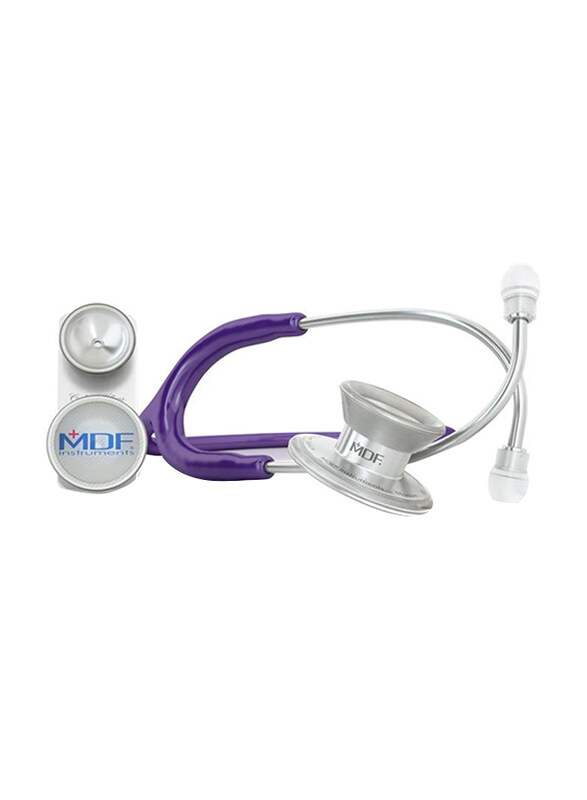 

MDF Instruments MD One Epoch Titanium Adult & Pediatric Stethoscope, 777DT08, Purple