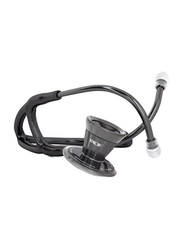 

MDF Instruments Procardial Stainless Steel Cardiology Stethoscope, 797PN11, Black/Perla Noire