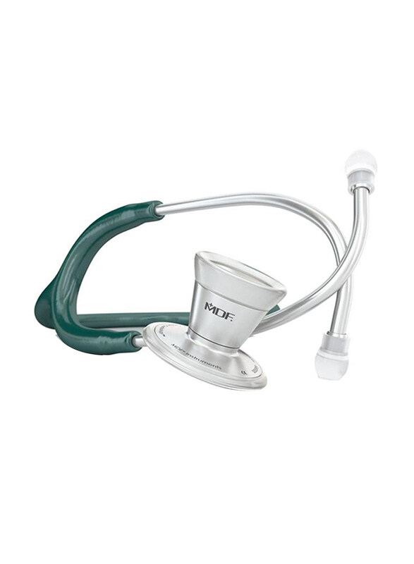 

MDF Instruments Procardial Stainless Steel Cardiology Stethoscope, 79721, Green