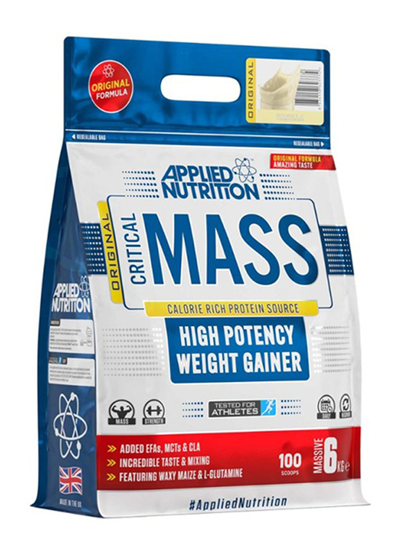 Applied Nutrition Original Formula Critical Mass, 6 KG, Vanilla