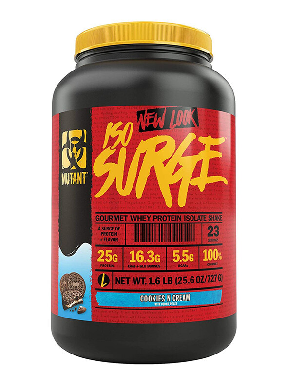 

Mutant ISO Surge Whey Protein Isolate Powder, 5 Lbs, Triple Chocolate