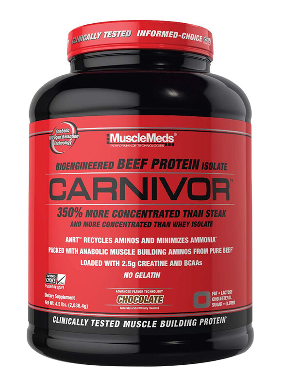 

MuscleMeds Carnivor Beef Protein Isolate, 4 Lbs, Chocolate