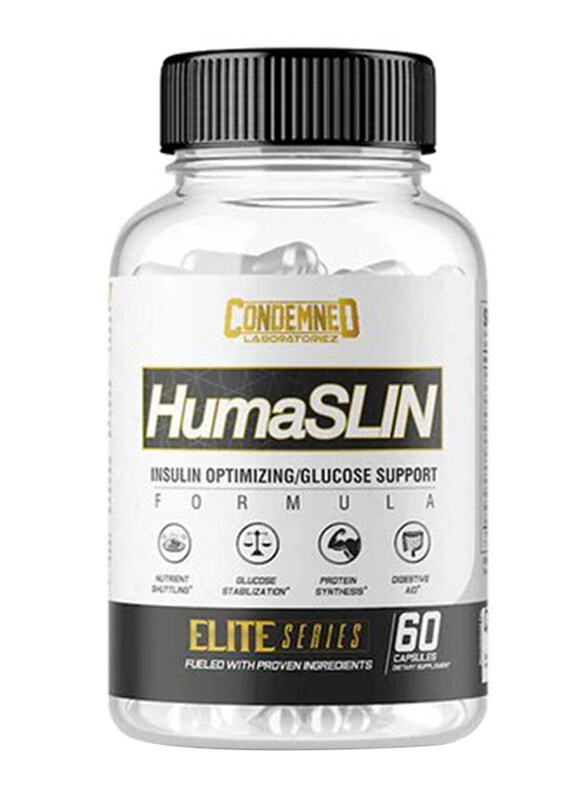

Condemned Labs Humaslin Glucose Disposal, 60 Capsules