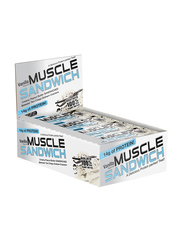 Muscle Foods Muscle Sandwich Protein Bars, 12 Pieces, Vanilla