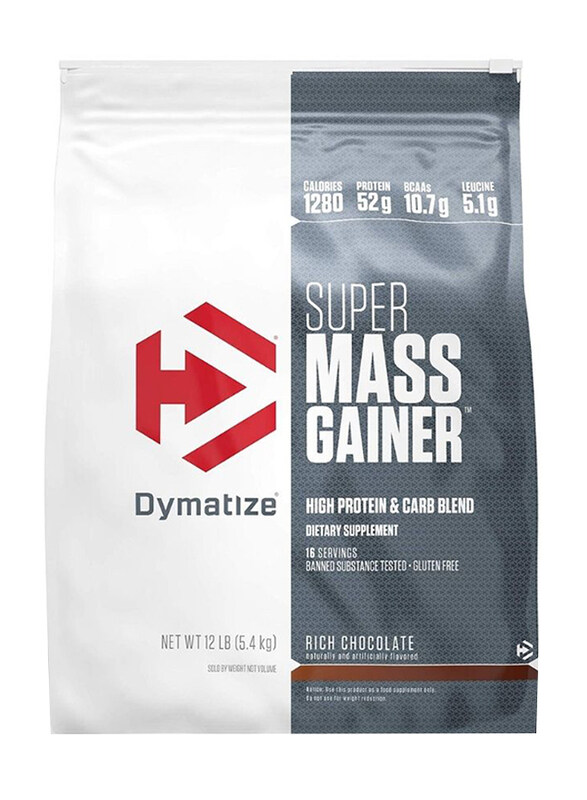 

Dymatize Super Mass Gainer, 5.4 KG, Chocolate