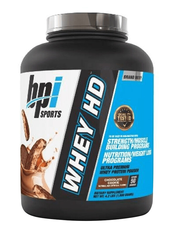 

BPI Sports Whey HD, 1900gm, Chocolate Cookie