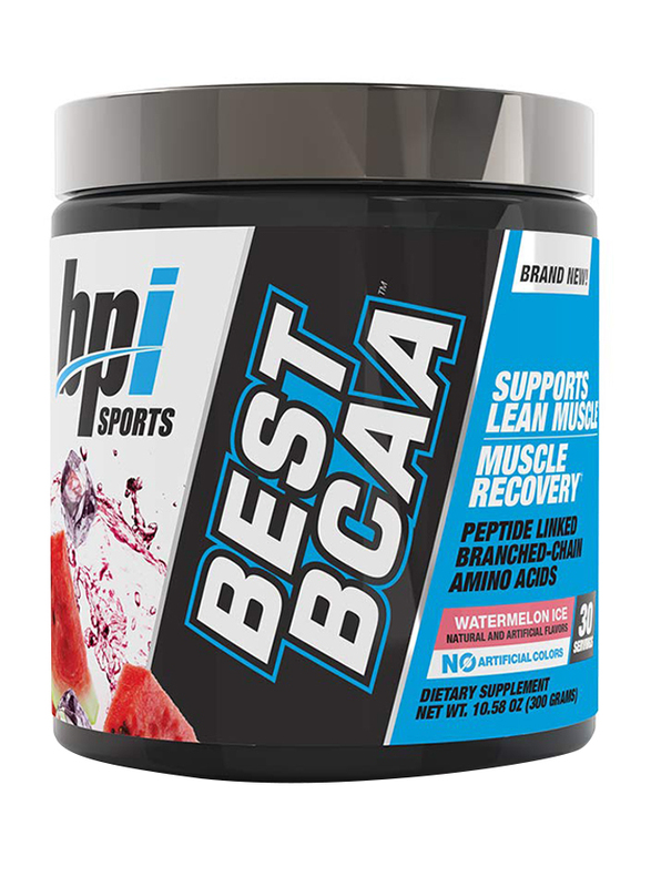 BPI Sports Best BCAA Dietary Supplement, 300gm, Watermelon Ice