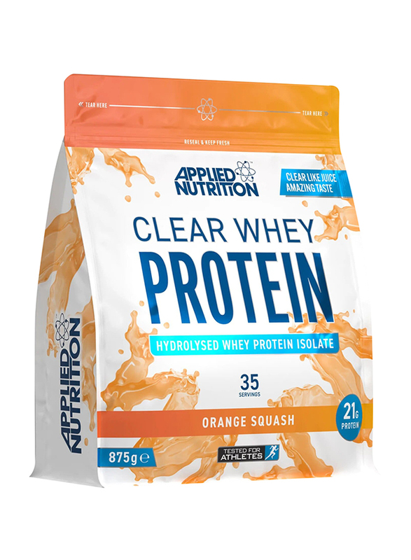 Applied Nutrition Clear Whey Protein Isolate, 875gm, Orange