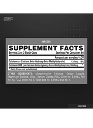 Nutrex Research HMB 1000 Muscle Growth, Recovery & Strength Dietary Supplement, 1000mg, 120 Capsules