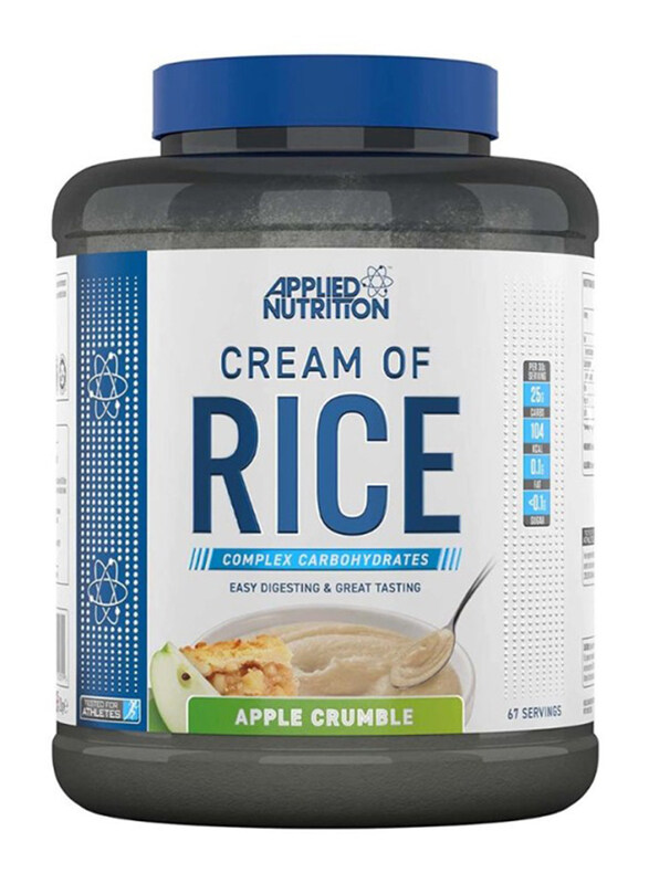 

Applied Nutrition Cream of Rice, 2 KG, Apple Crumble