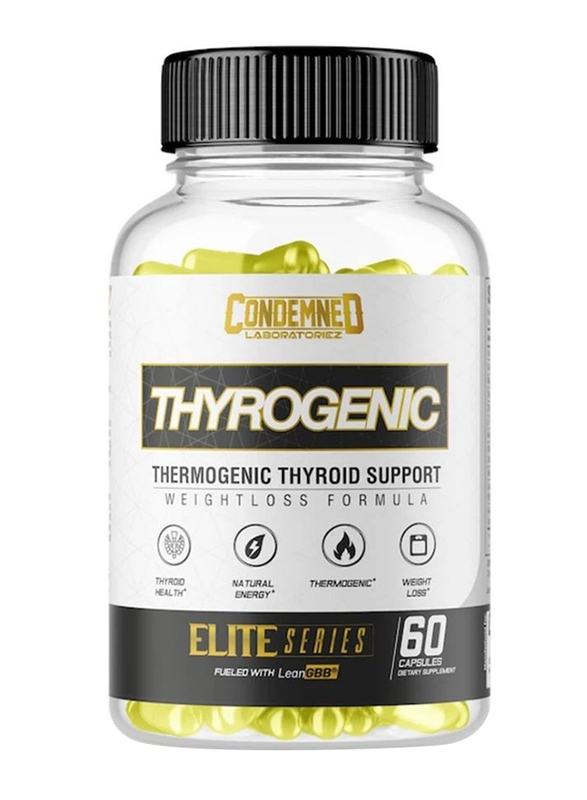 Condemned Labs Thyrogenic Supplement, 60 Capsules
