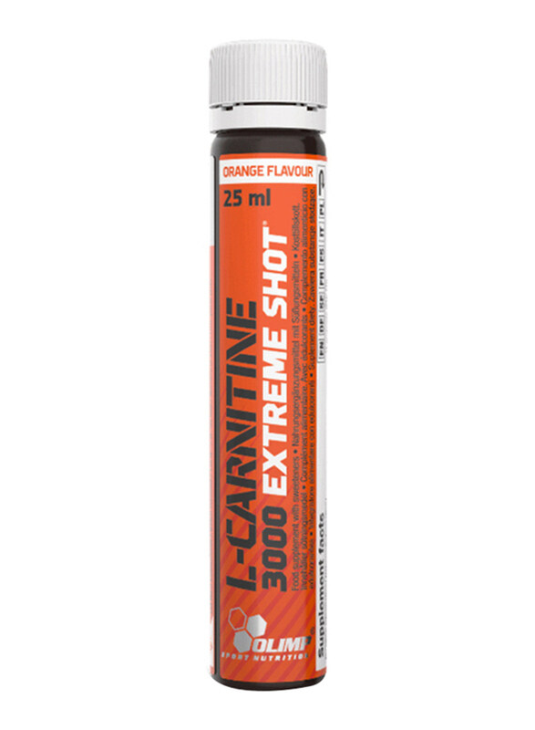 

Olimp L-Carnitine 3000 Extreme Shot, 20 x 25ml, Orange