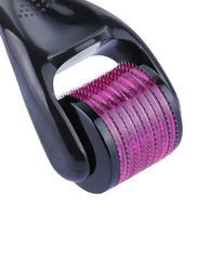 540 Micro Titanium Alloy Needle Derma Skin Roller, Black/Pink