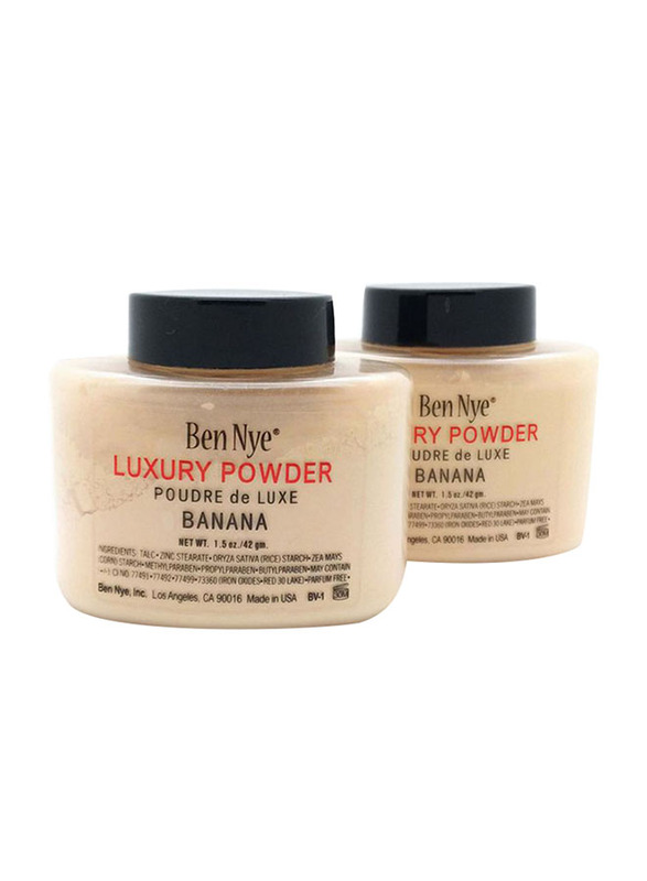 Ben Nye Luxury Loose Face Powder, Banana Beige, Beige