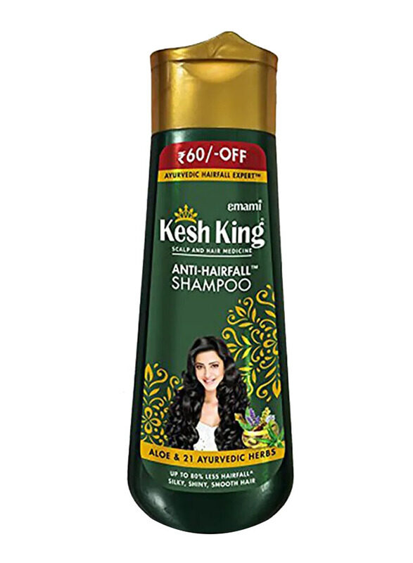 Kesh King Anti Hairfall Shampoo for All Hair Type, 340ml