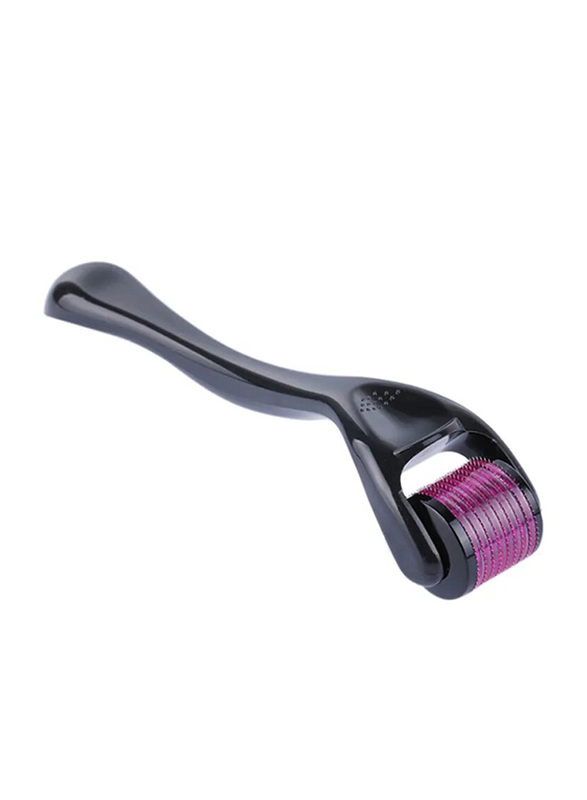 540 Micro Titanium Alloy Needle Derma Skin Roller, Black/Pink