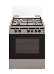 Akai 4-Burner Full Safety Gas Cooker, CRMA-66SC, Black/Silver