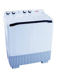 Akai Twin Tub Washing Machine, 7 KG, WMMA-X012TT, White