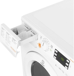 Indesit 7 Kg 1400 RPM Front Load Washer Dryer, F088805, White