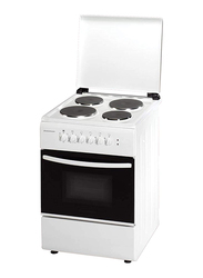 Westpoint 4-Burners Hot Plate Free Standing Electric Cooking Range, WCER-6604E4, White
