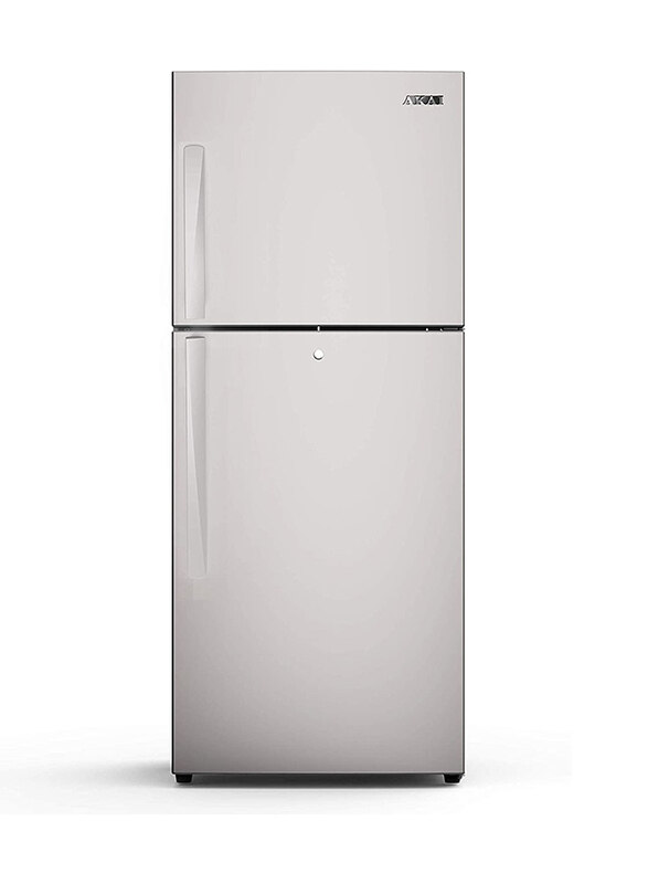 

Akai 536L Double Door Refrigerator, Large, RFMA-536SWIF, Silver