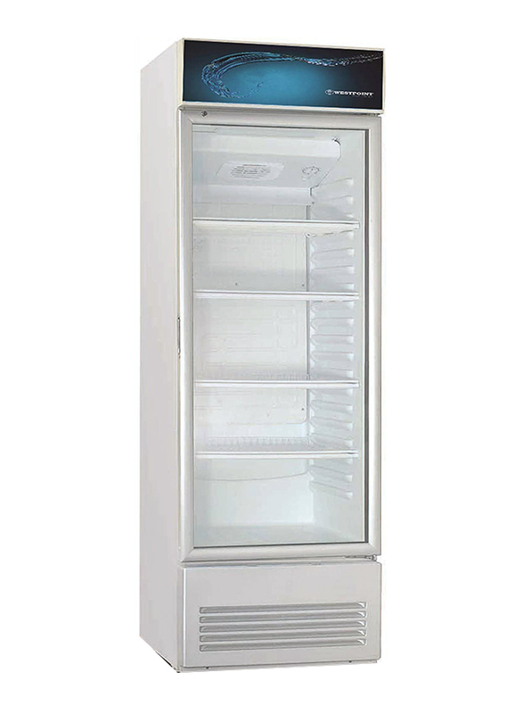Westpoint 168L Single Door Showcase Refrigerator, WPX-187TGX, White