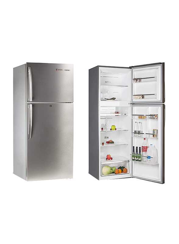 Westpoint 500L Steel body Double Door Refrigerator, WNN-5019EIV, White