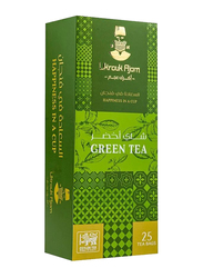 Ukrouk Ajam Pure Ceylon Green Tea, 25 Tea Bags