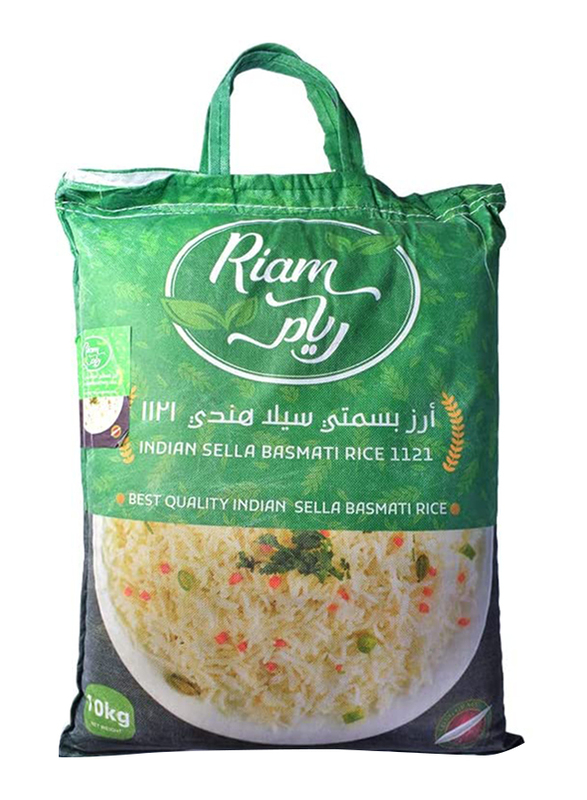 Riam Pure 1121 Creamy Sella Basmati Rice, 10 Kg