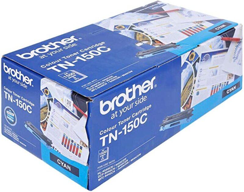 

BROTHER TN 150 CYAN Color Toner Cartridge