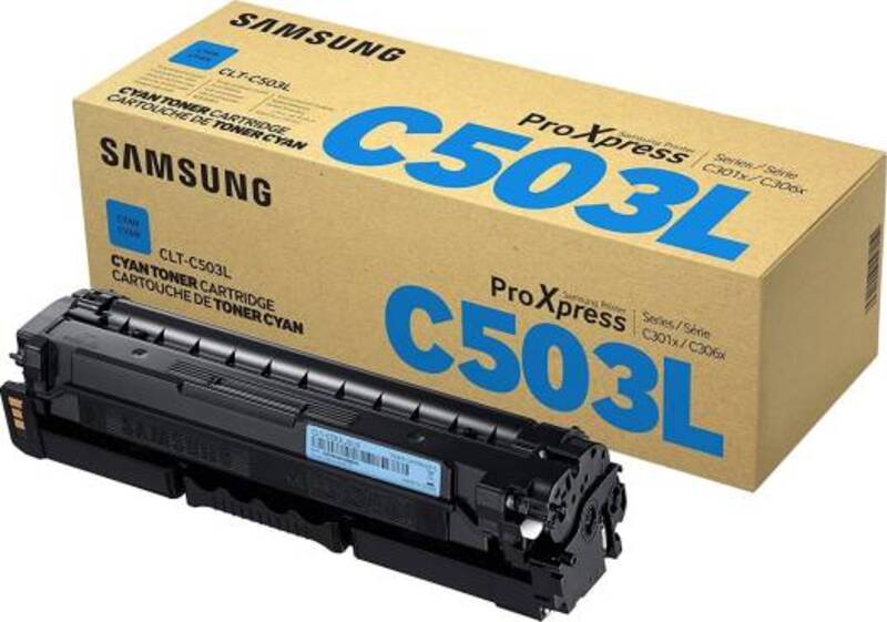 

Samsung High Yield Cyan Toner Cartridge CLT-C503L