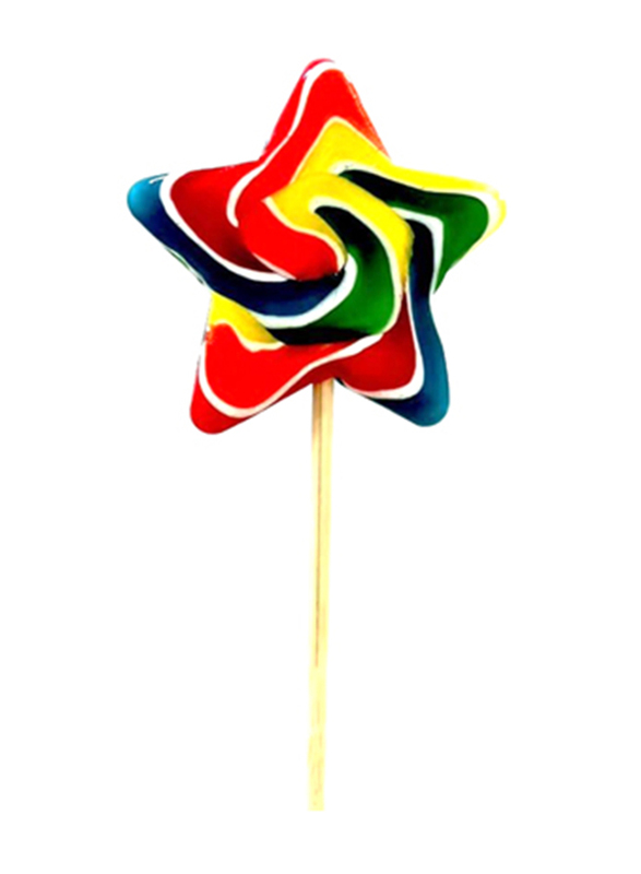 Rainbow Star Lollipops, 40g