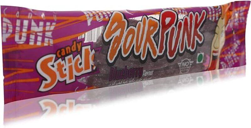 

Sour Candy Sour Punk Blueberry Flavour candy stick 50g