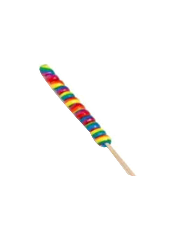 

Rainbow Spiral Lollipop, 40g
