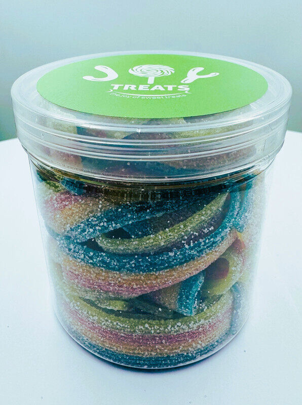 

BEBETO - Sour Blast Belts - Fruit Mix - 200g Jar