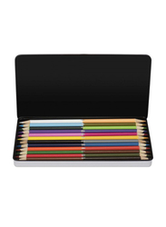 Helix Oxford Colouring Pencils, 12 Pieces, Multicolour