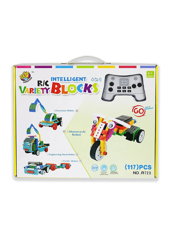 

Mindset 4 in 1 Robotic Kit RC 127 Blocks Set, 237 Pieces, Ages 6+