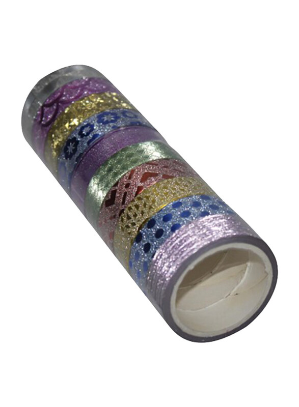 

Mindset DIY Glitter Tape, 10 Pieces, Multicolour